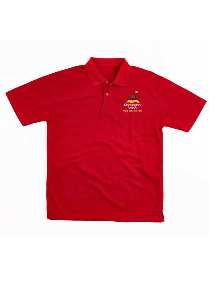 Mornington School Polo Red